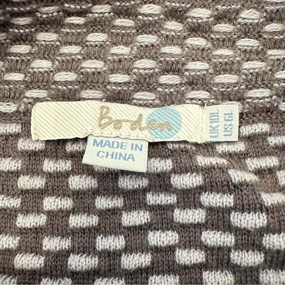 Boden Wool Blend Midi Sweater Dress Size 6 Long Office Cozy Mod Winter Holiday - Picture 8 of 10